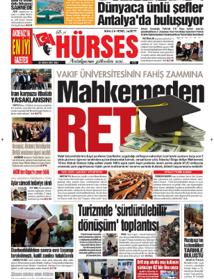 Antalya'nın yükselen sesi Hürses; 22 Nisan 2025