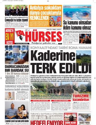 Antalya'nın yükselen sesi Hürses; 23 Nisan 2025