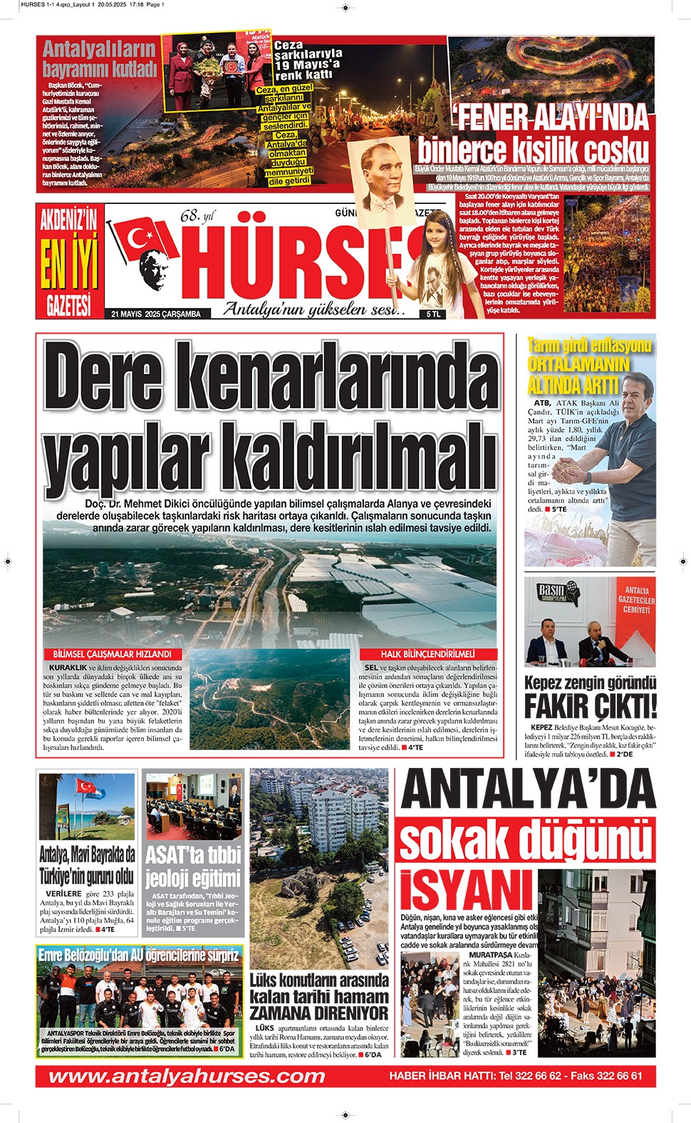Antalya'nın yükselen sesi Hürses; 21 Mayıs 2025