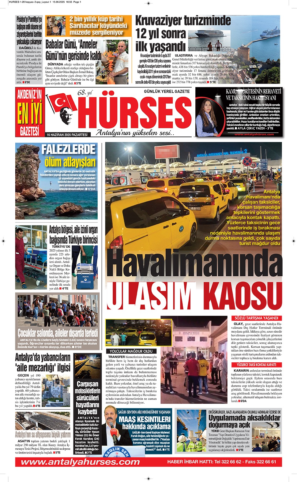 ANTALYANIN YÜKSELEN SESİ HÜRSES 14 HAZİRAN 2025