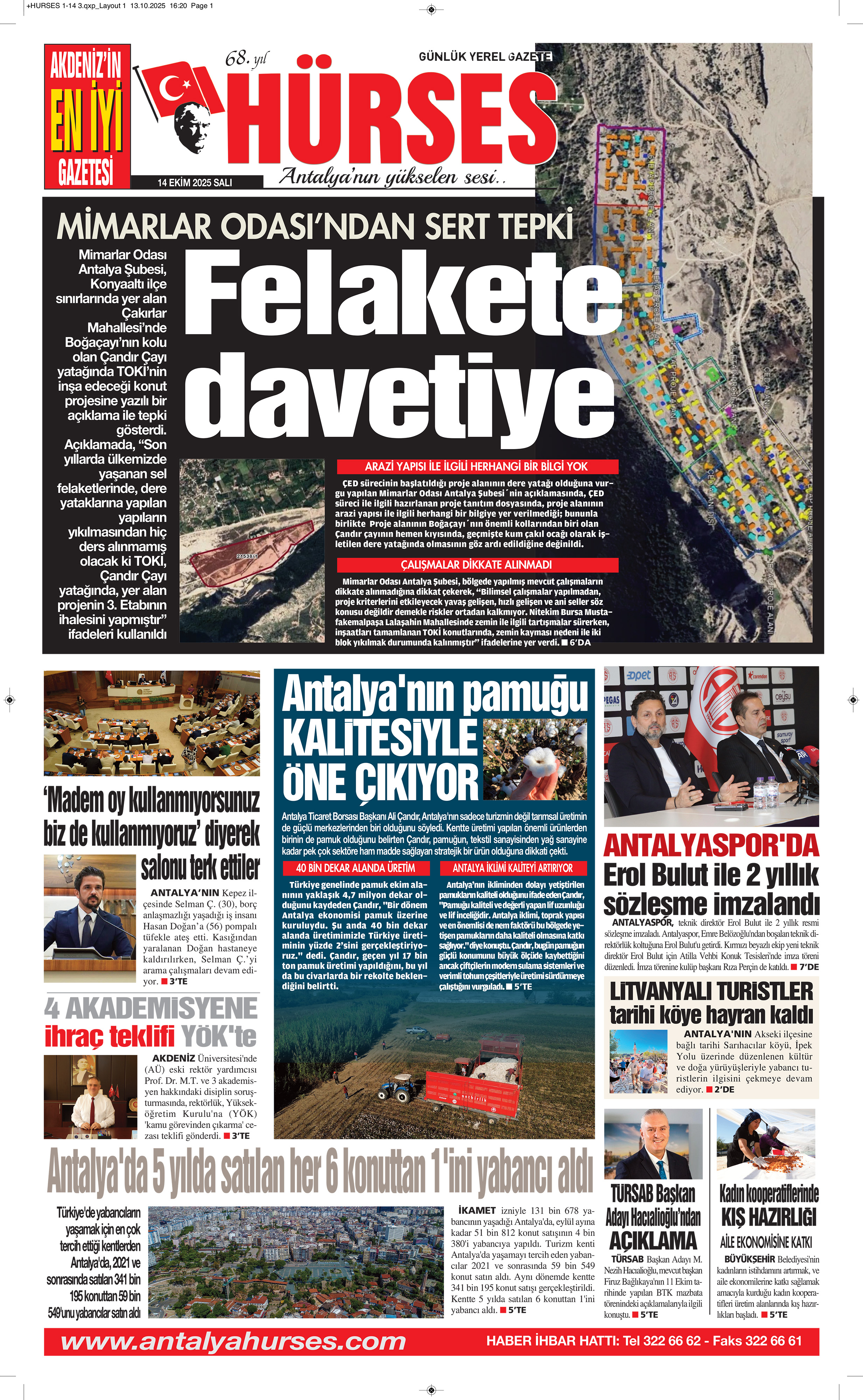 ANTALYANIN YÜKSELEN SESİ HÜRSES 14 EKİM 2025