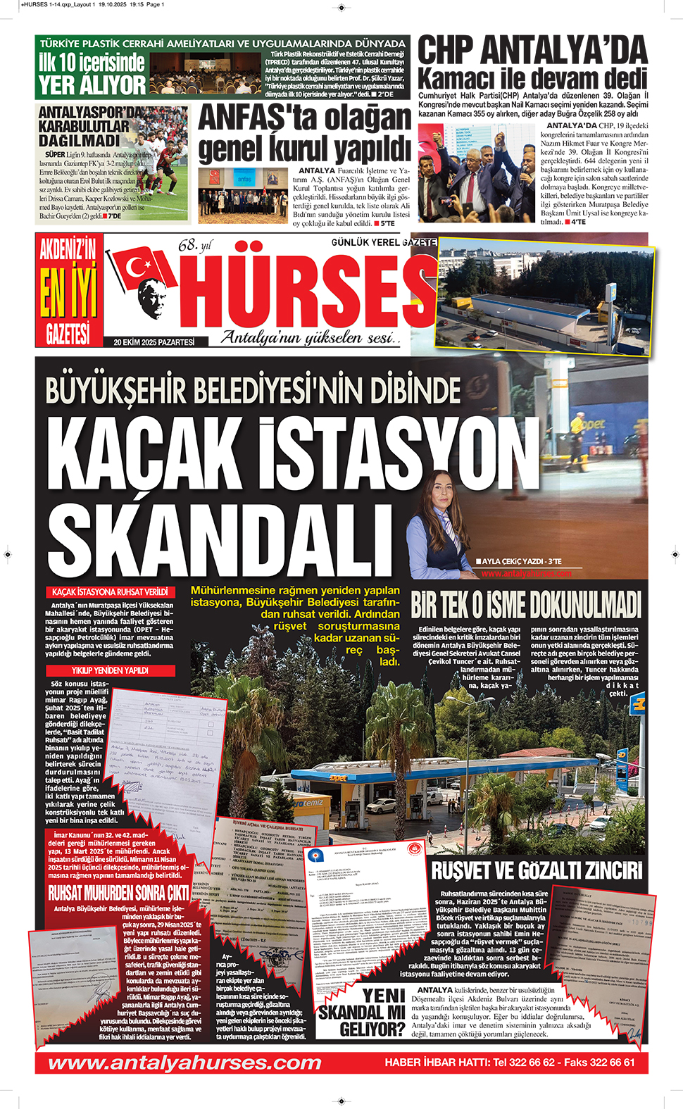 ANTALYANIN YÜKSELEN SESİ HÜRSES 20 EKİM 2025