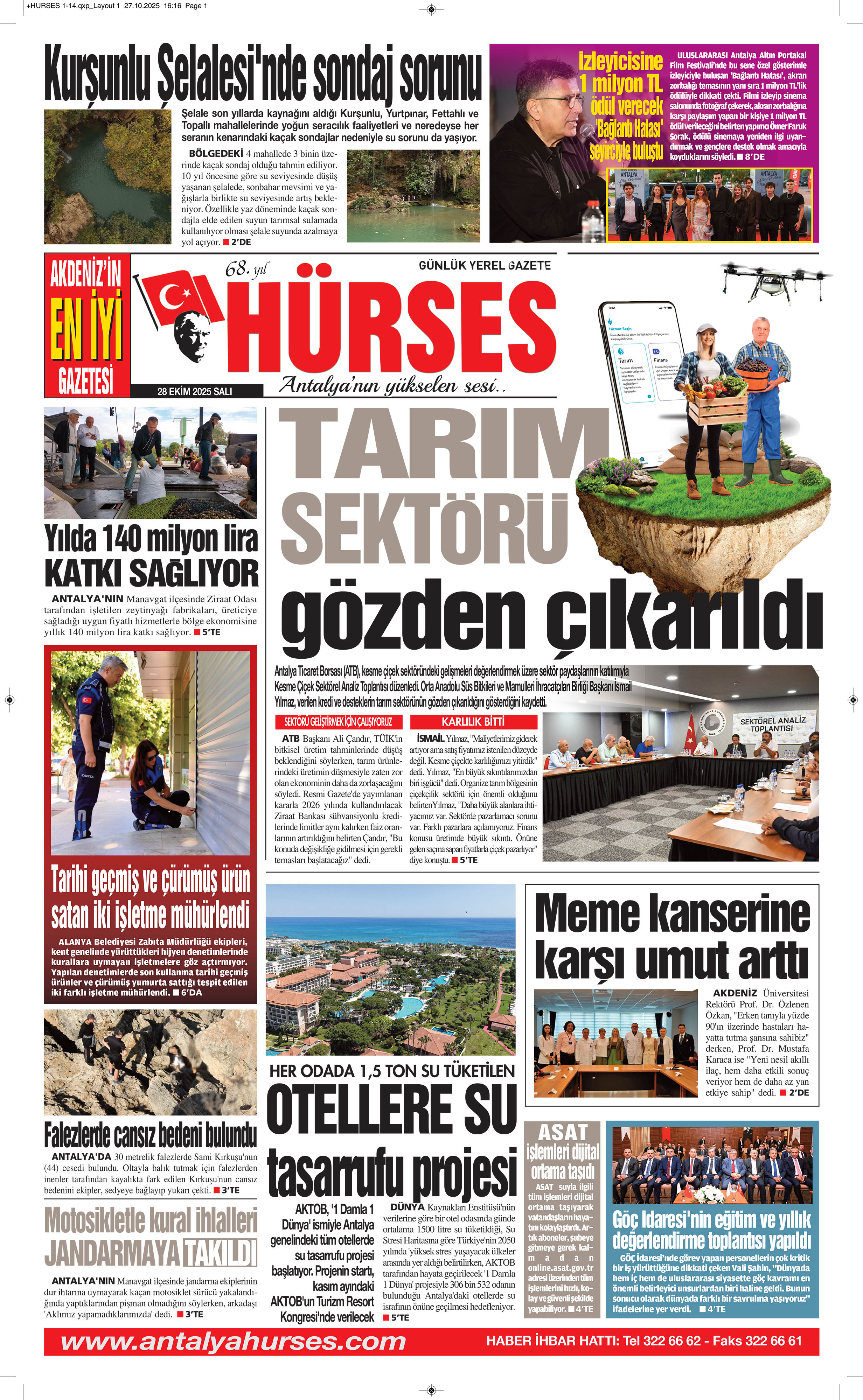 ANTALYANIN YÜKSELEN SESİ HÜRSES 28 EKİM 2025