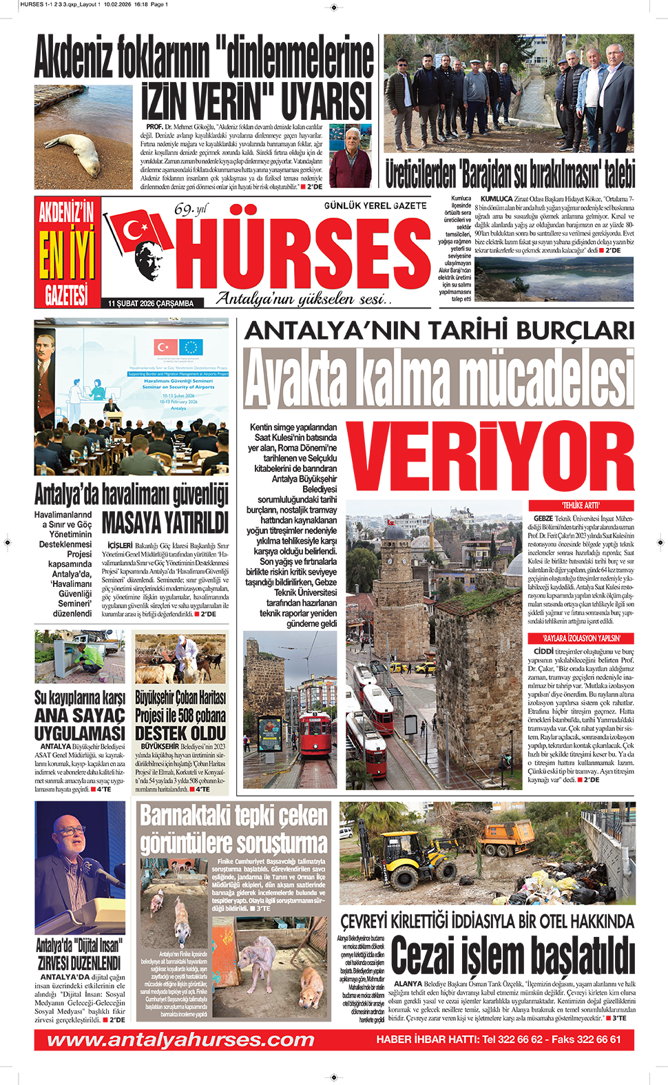 ANTALYANIN YÜKSELEN SESİ HÜRSES 11 ŞUBAT 2026