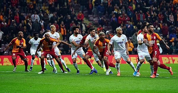 Galatasaray: 1 - Aytemiz Alanyaspor: 0 