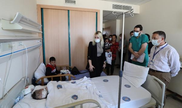 Hidrosefali hastası depremzede bebek, Antalya'da ameliyat edildi-1
