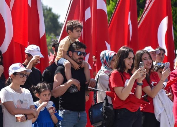 Spor salonunda 19 Mayıs töreni-7