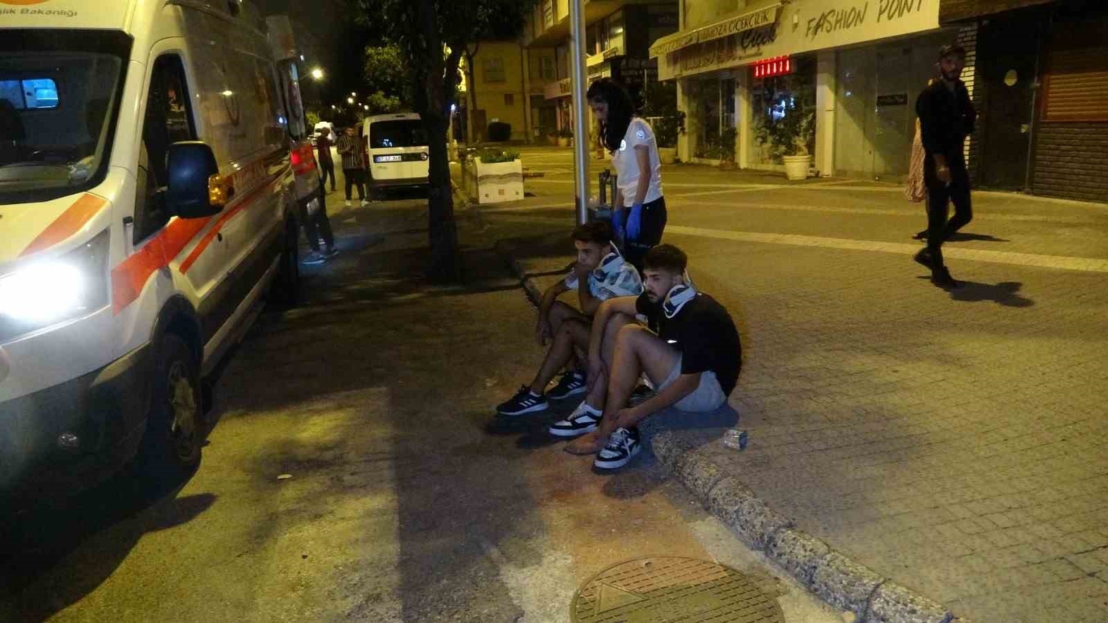 Manavgat'ta Sollama kazası: 2 yaralı-1