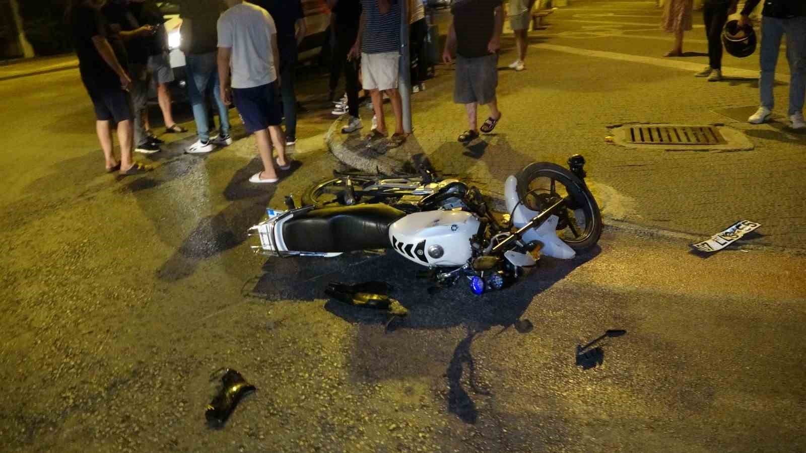 Manavgat'ta Sollama kazası: 2 yaralı-4