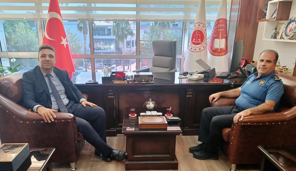 Başsavcı Korkmaz'ı ziyaret ettiler