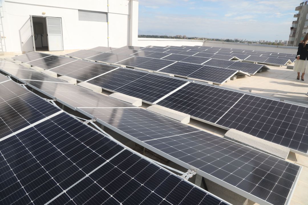 MMO Antalya Şubesi sıfır enerjili bina oldu