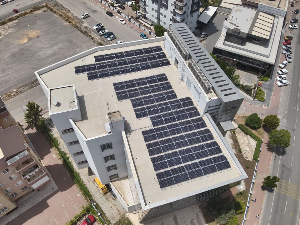 MMO Antalya Şubesi sıfır enerjili bina oldu