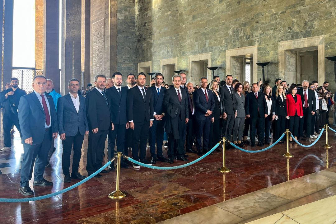Manavgat Belediye Başkan Vekili Çiçek, Anıtkabir'de