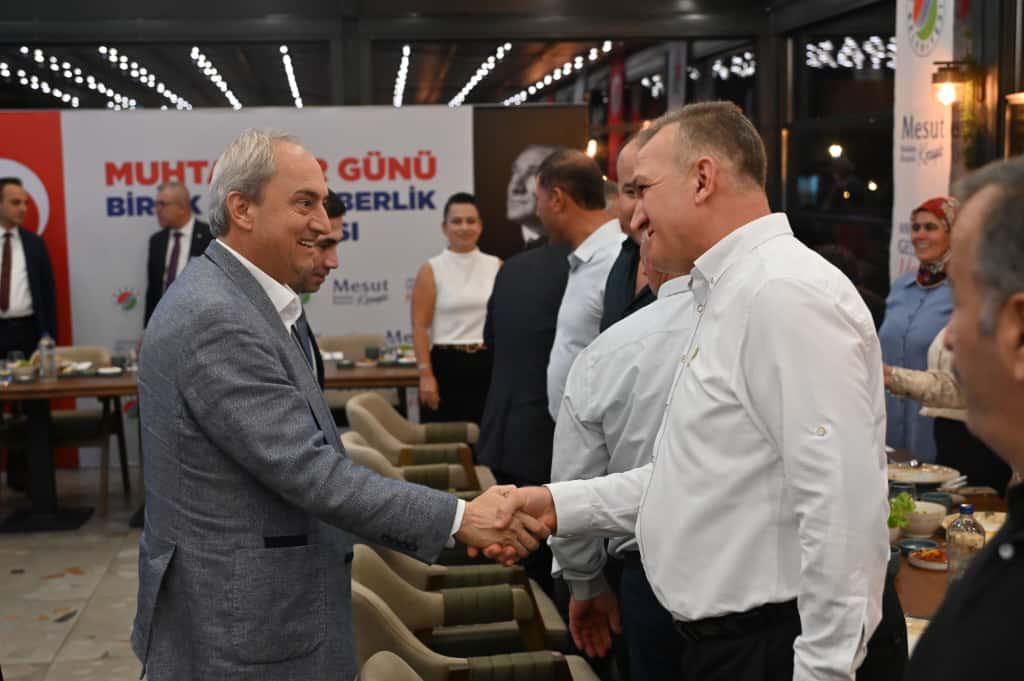 Kocagöz, Kepez'in muhtarlarıyla buluştu