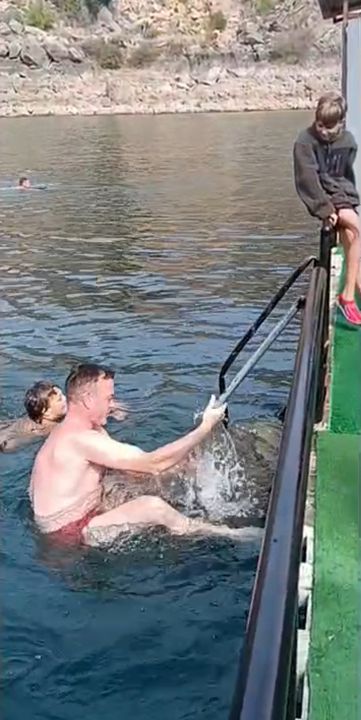 3 gündür aranan İrlandalı turistin baraj gölüne girdiği görüntüler ortaya çıktı