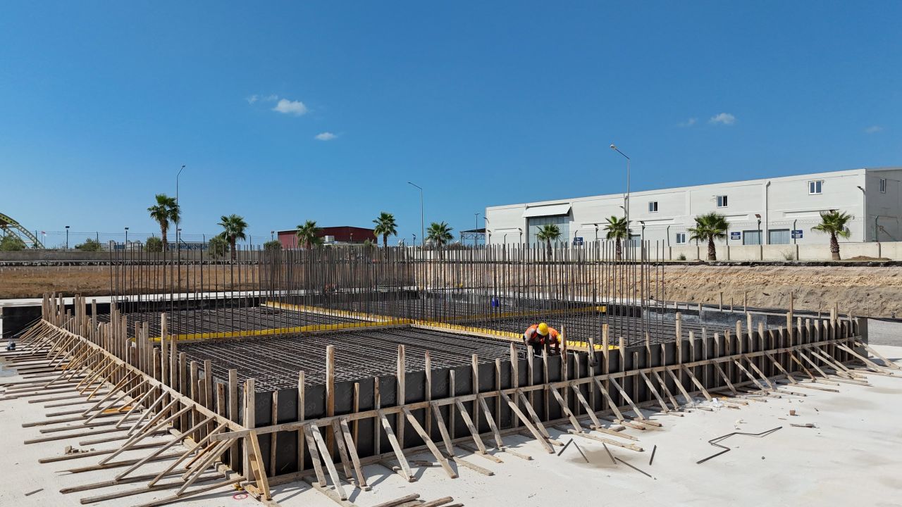 Manavgat Atıksu Arıtma Tesisi'nin kapasitesi artırılıyor