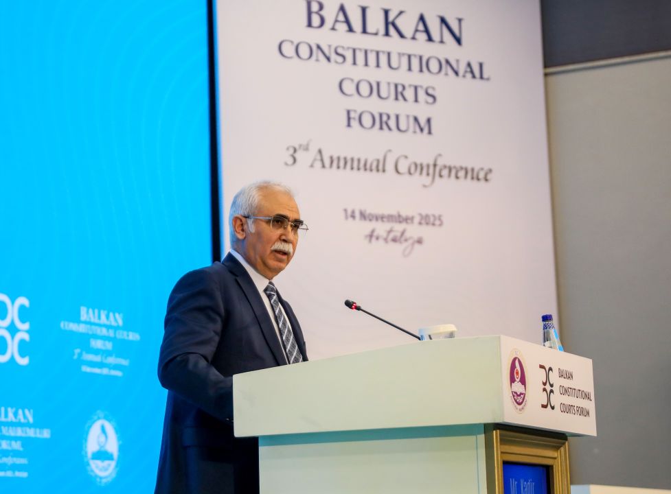 Anayasa Mahkemesi Başkanı Özkaya: Balkanlara özgü bir anayasal dayanışma modeli ortaya çıkacak