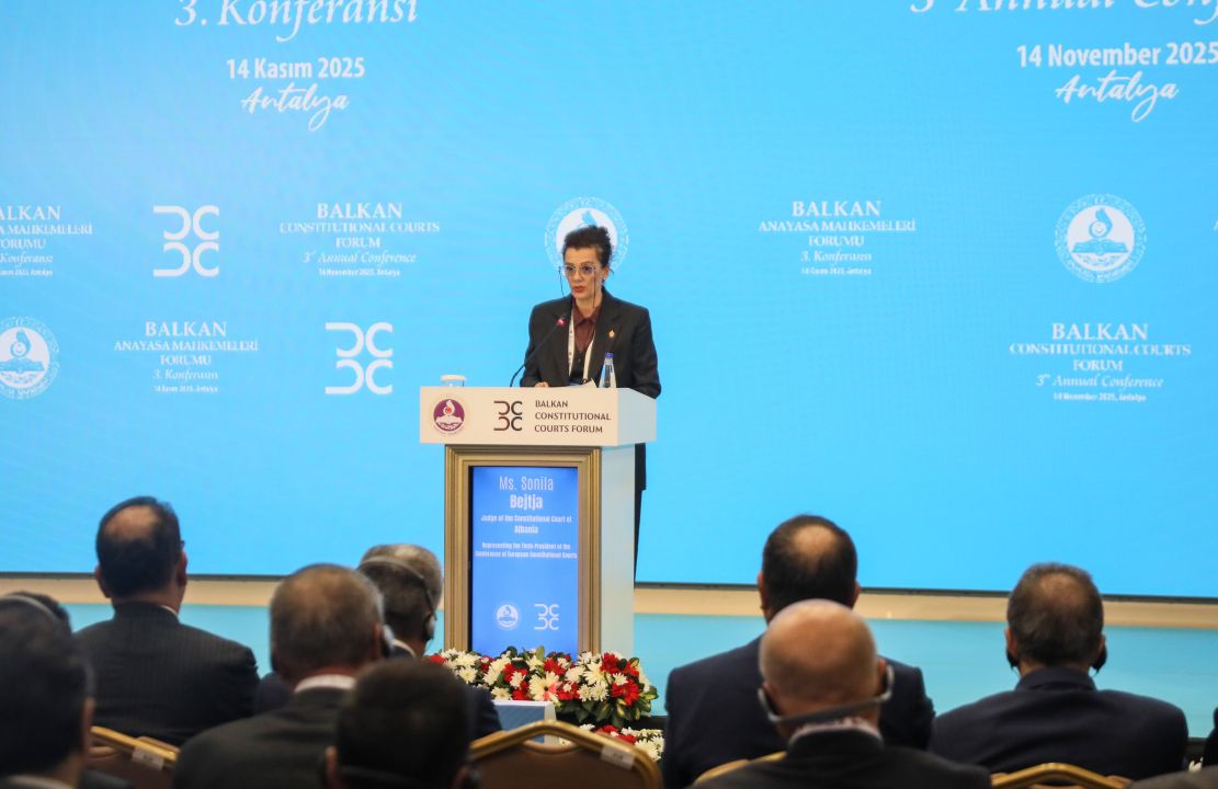 Anayasa Mahkemesi Başkanı Özkaya: Balkanlara özgü bir anayasal dayanışma modeli ortaya çıkacak