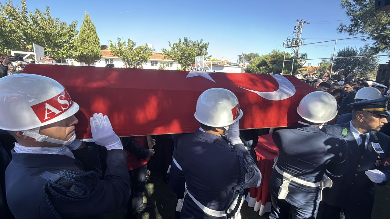 Şehit Astsubay Başçavuş Kuran, Muğla'da son yolculuğuna uğurlandı