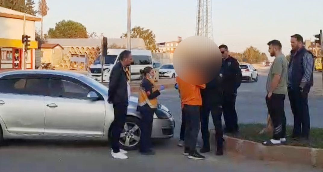 Direksiyon başında kendinden geçti