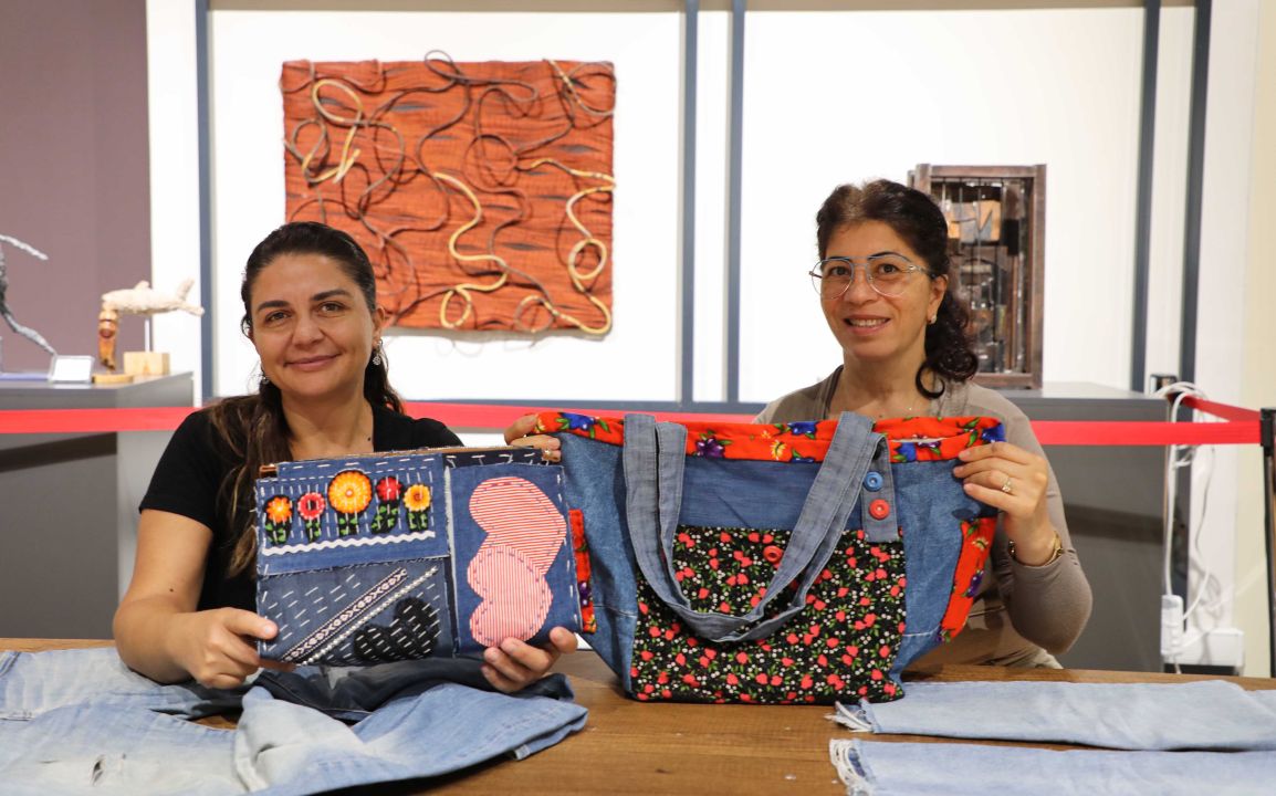 İleri dönüşüm ile eski kıyafetler ve tekstil atıkları değerleniyor