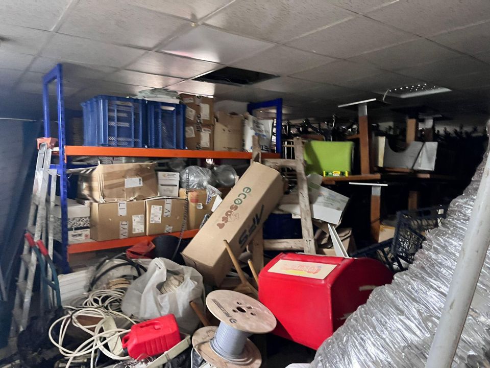 Soğuk hava deposundaki 574 kilo bozuk ürün imha edildi