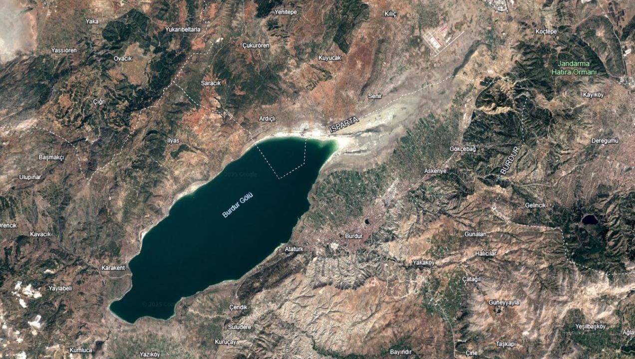 Üç büyük gölde su kaybı