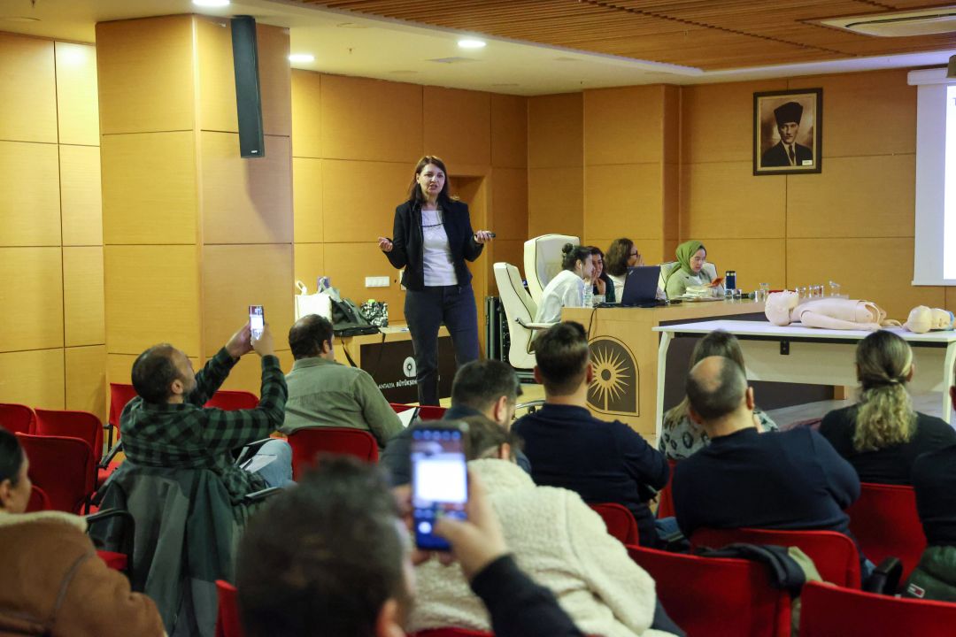 Büyükşehirde ilk yardım eğitimi