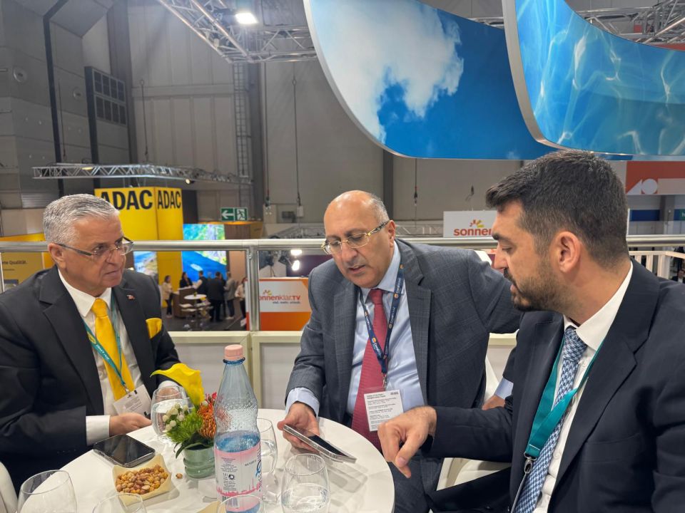 Kemer heyeti ITB Berlin Fuarı'nda