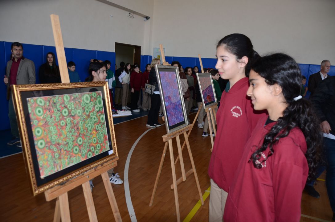 Ebru, hat ve naht sergisi