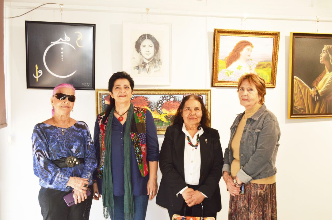 Antalyalı sanatçılar bahar sergisinde buluştu