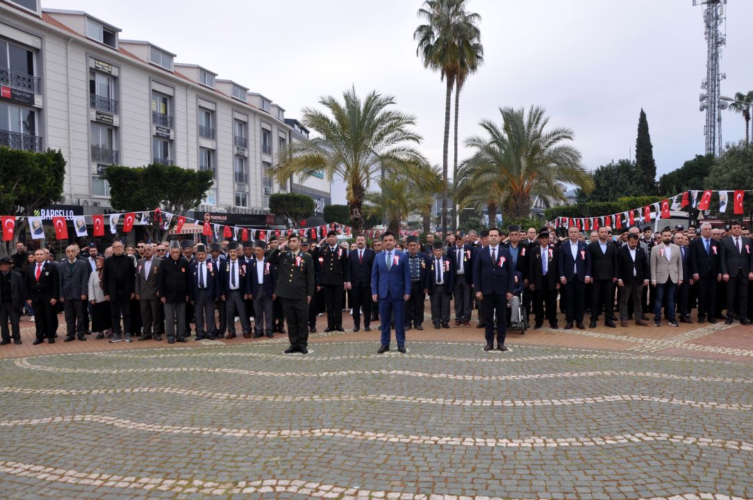 Çanakkale şehitleri törenle anıldı