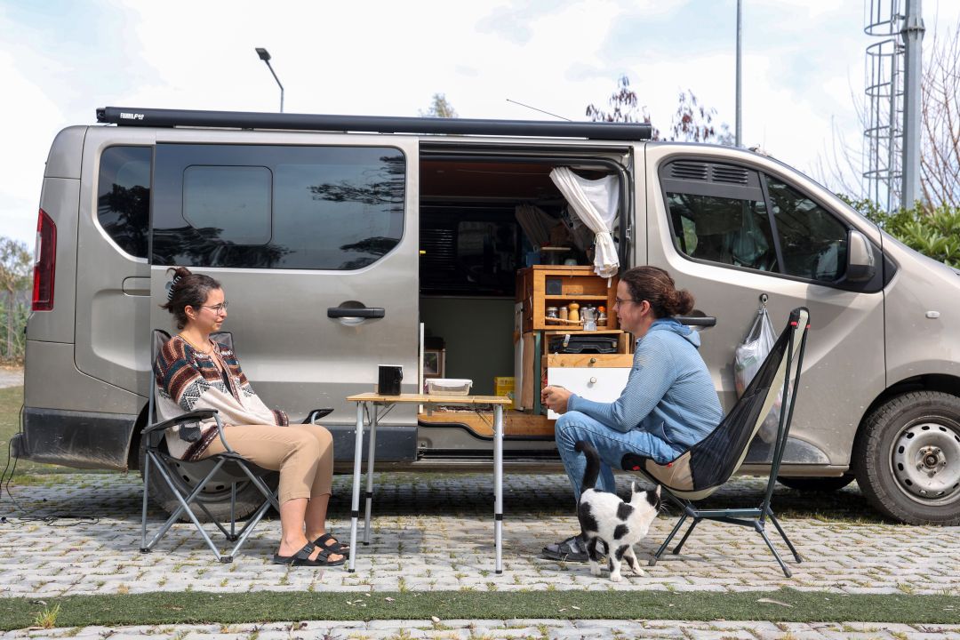 Karavan Park'ta bayram yoğunluğu