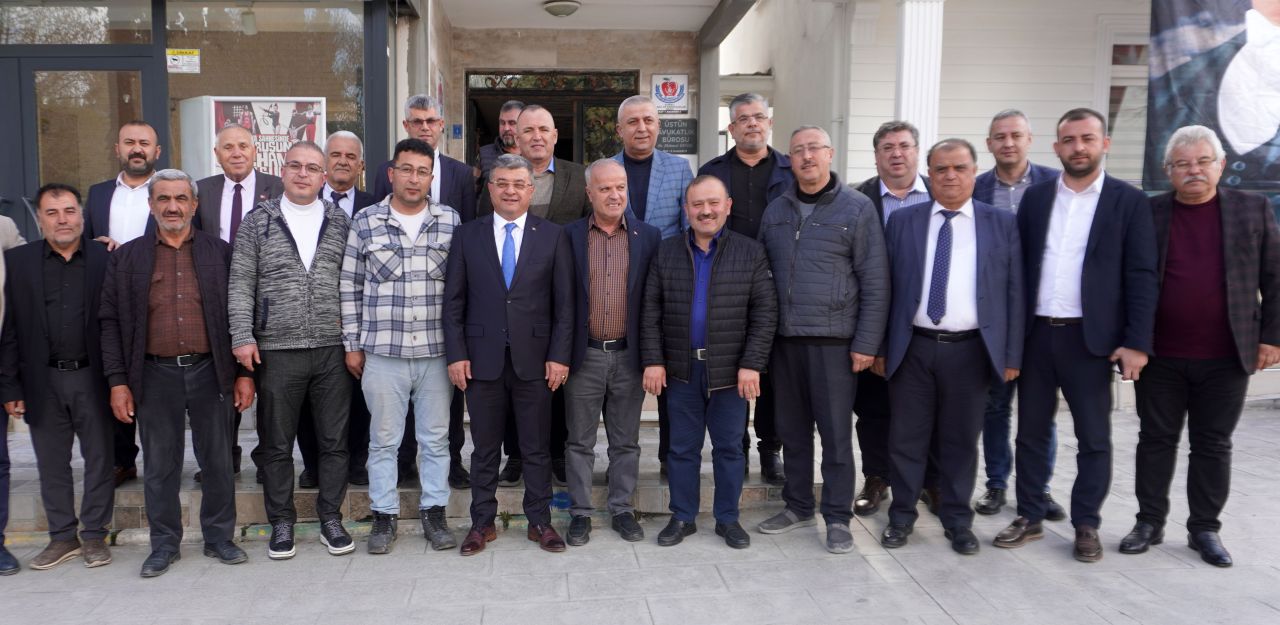 AESOB başkan adayı Alkan, seçim startını baba ocağında verdi