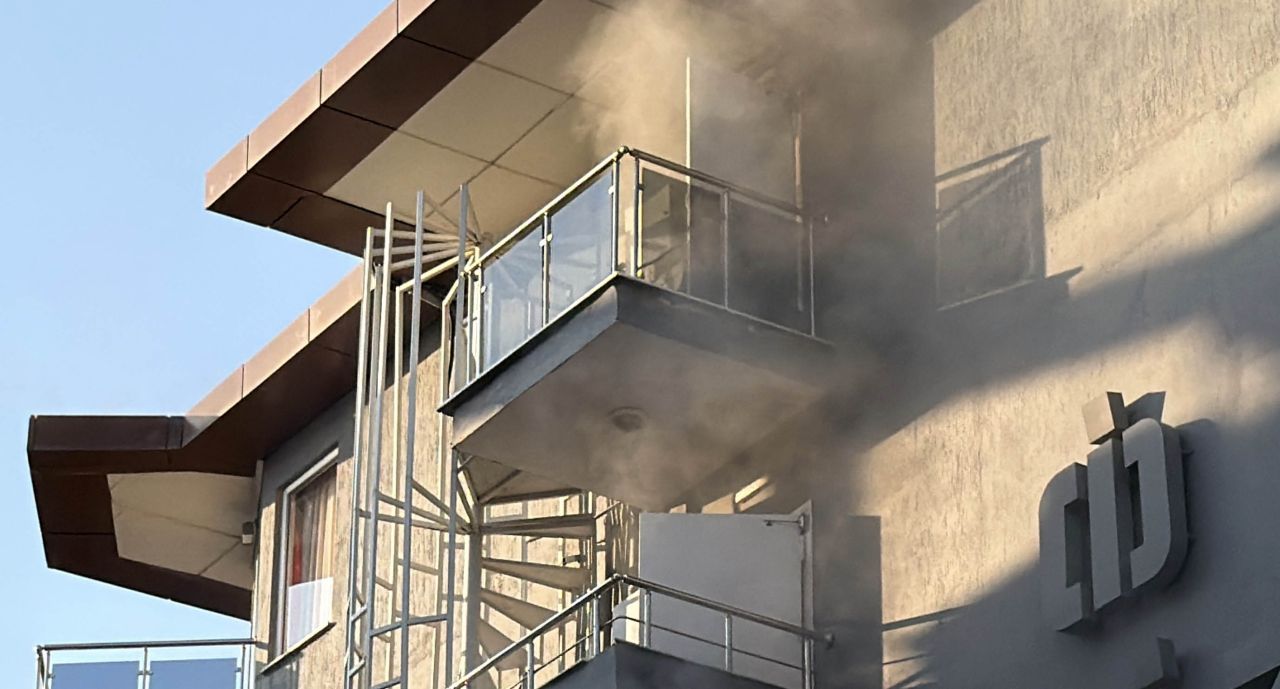 3 yıldızlı otelde yangın