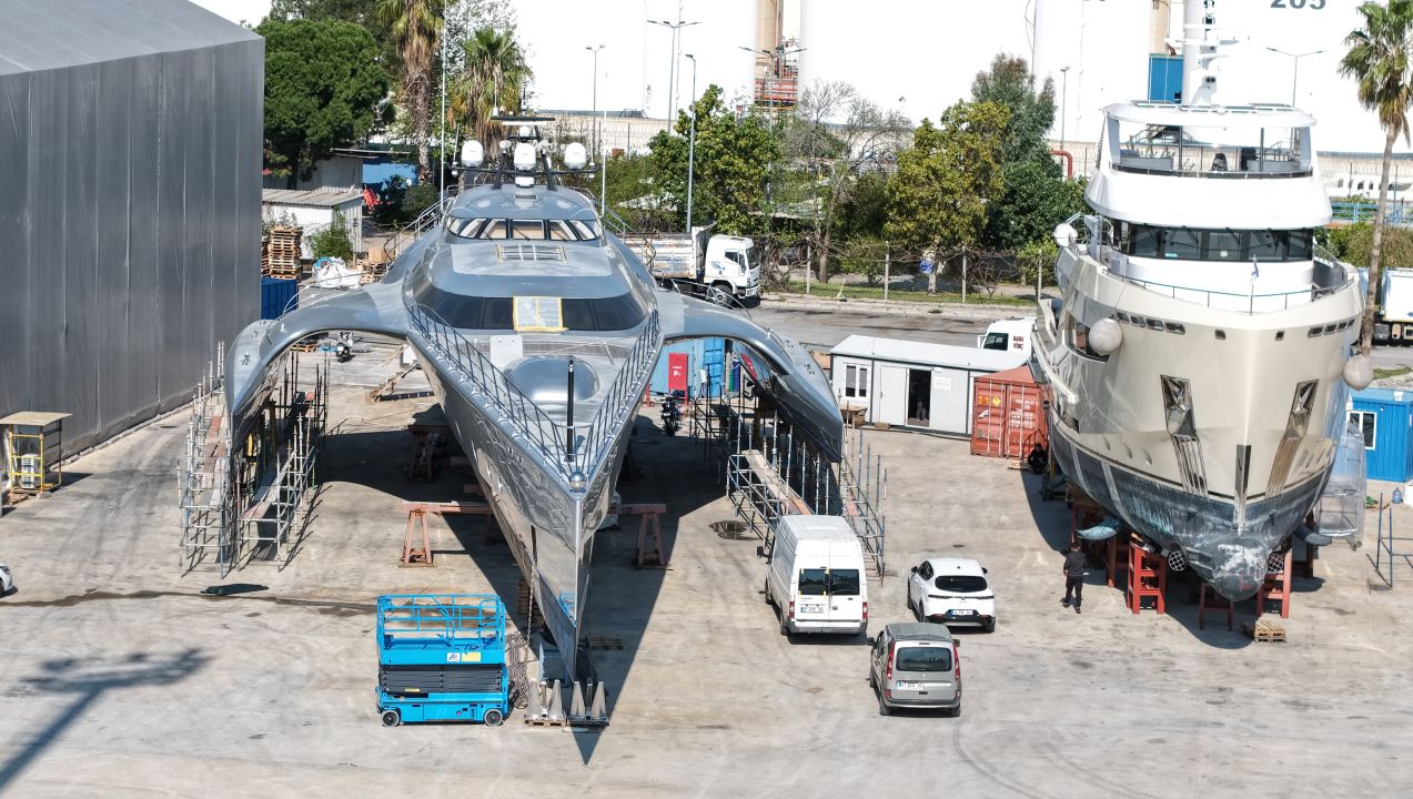 Dünyada sadece 2 tane olan Galaxy tekneler Antalya'da
