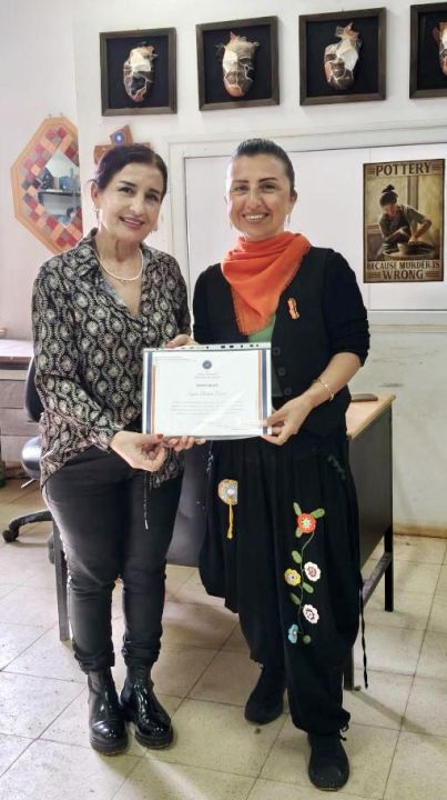 Masalla seramik dersi