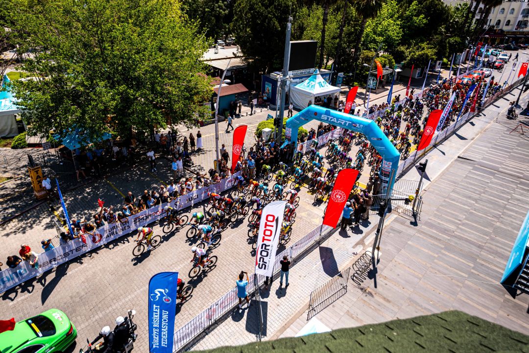 Antalya'da Cumhurbaşkanlığı bisiklet turu heyecanı