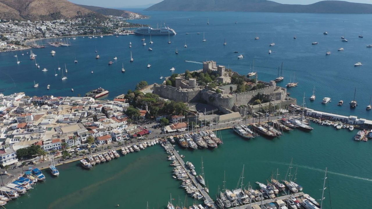 Bodrum'da, 9 günlük bayram tatili öncesinde doluluk yüzde 85'e ulaştı