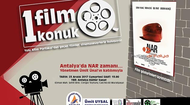 ‘1 Film 1 Konuk’ Nar’la başlıyor