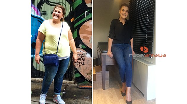 1 yılda 80 kilo verdi