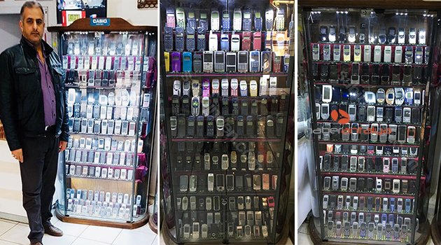 1000 telefonluk koleksiyonunu 170 bin Euro'ya satıyor