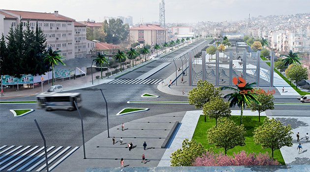 166 bin metrekarelik Kent Meydanı'nın temeli atıldı