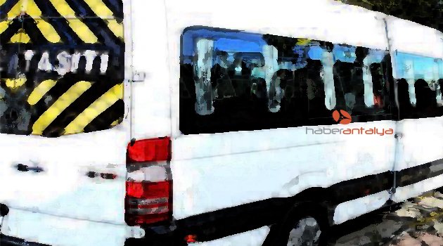 19 yolcu kapasiteli öğrenci servisinde 35 yolcu