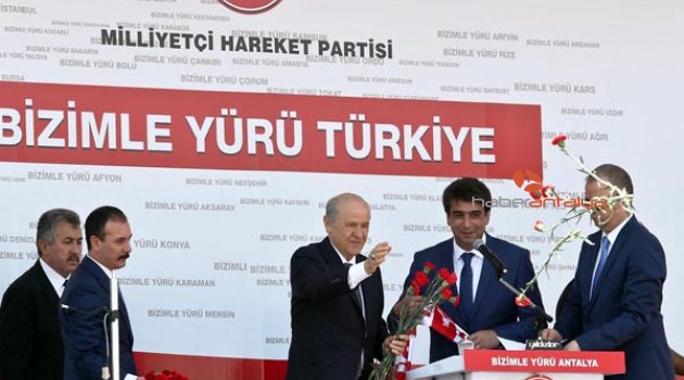 BAHÇELİ ANTALYA'DA
