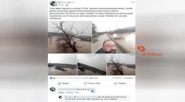 Fırtına ve hortumla ilgili yalan kayıp paylaşımına gözaltı