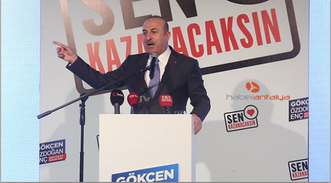 Bakan Çavuşoğlu: O ittifakın içinde sırtını Kandil'e dayayan bir parti var 