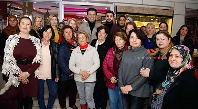 Başkan Genç, kadınlarla
