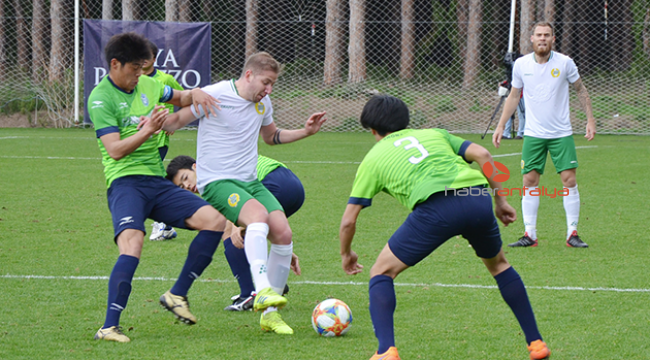 Japon ekip Shonan Bellmare Antalya'da kampta