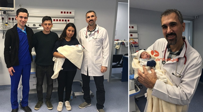 Parmak bebek 66 gün sonra hayata tutundu